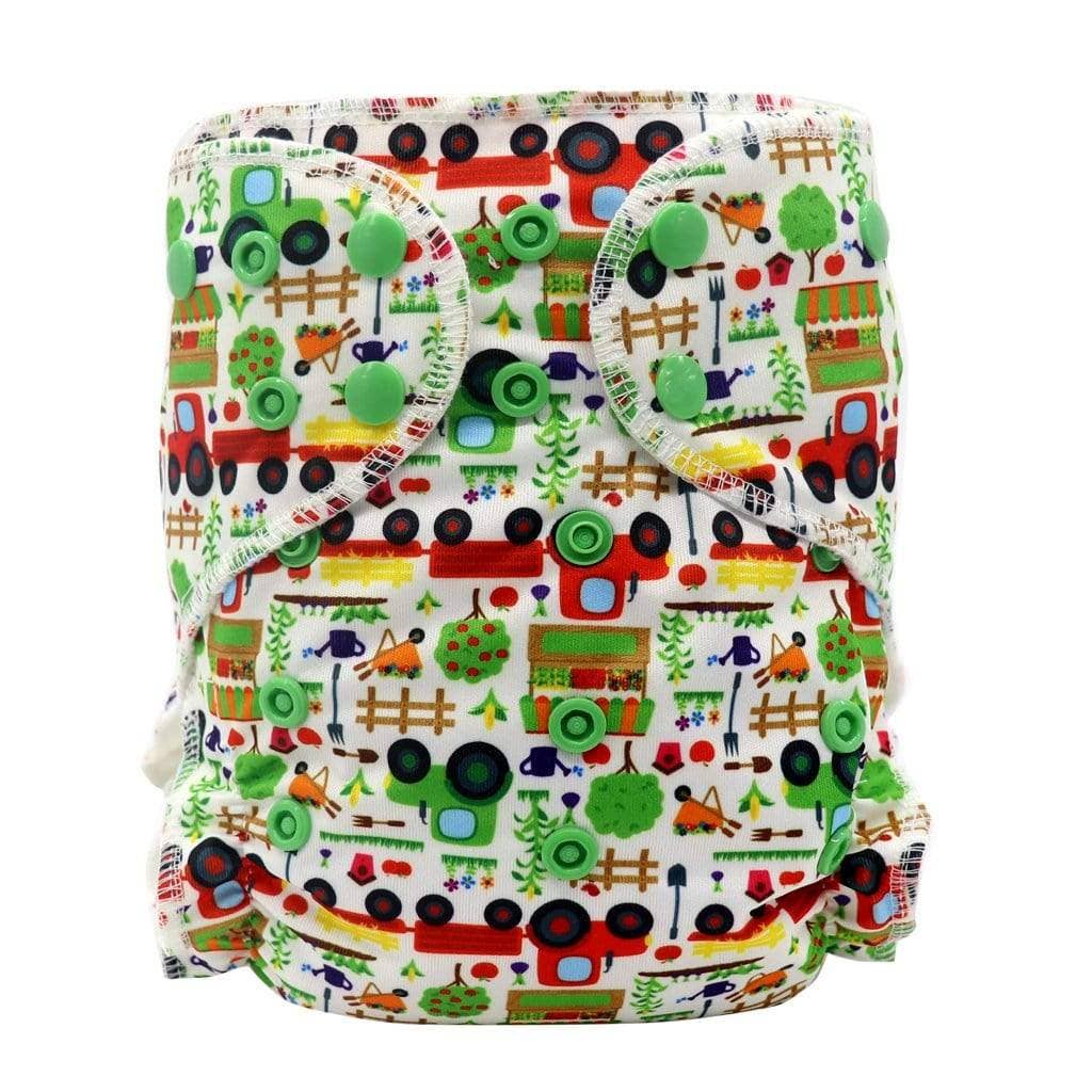 All in One Cloth Diaper Farm Life Bee Like Kids