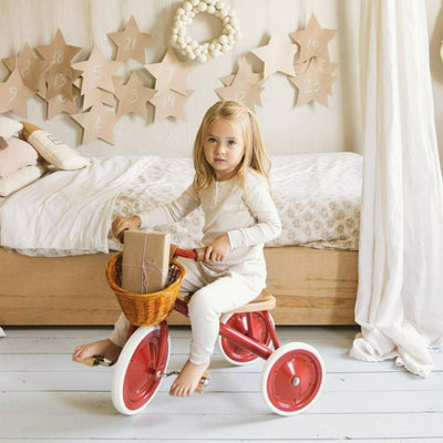 Vintage  Red Tricycle | Banwood | Bee Like Kids