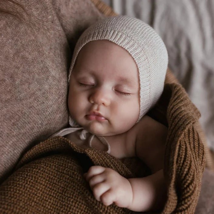 Merino Wool Newborn OffWhite Bee Like Kids