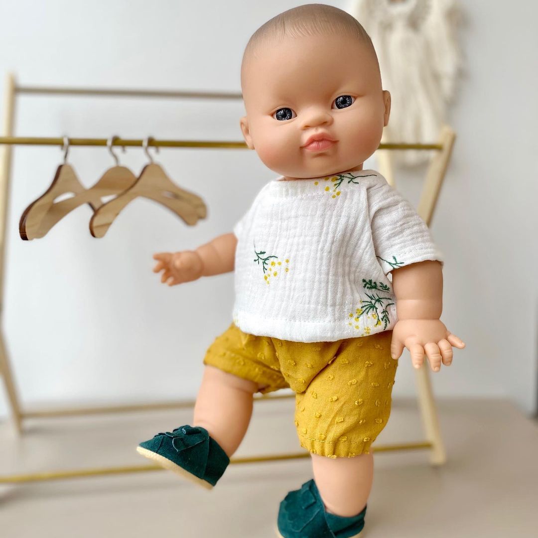 Paola Reina Asian Baby Boy Doll - Henry – Bee Like Kids
