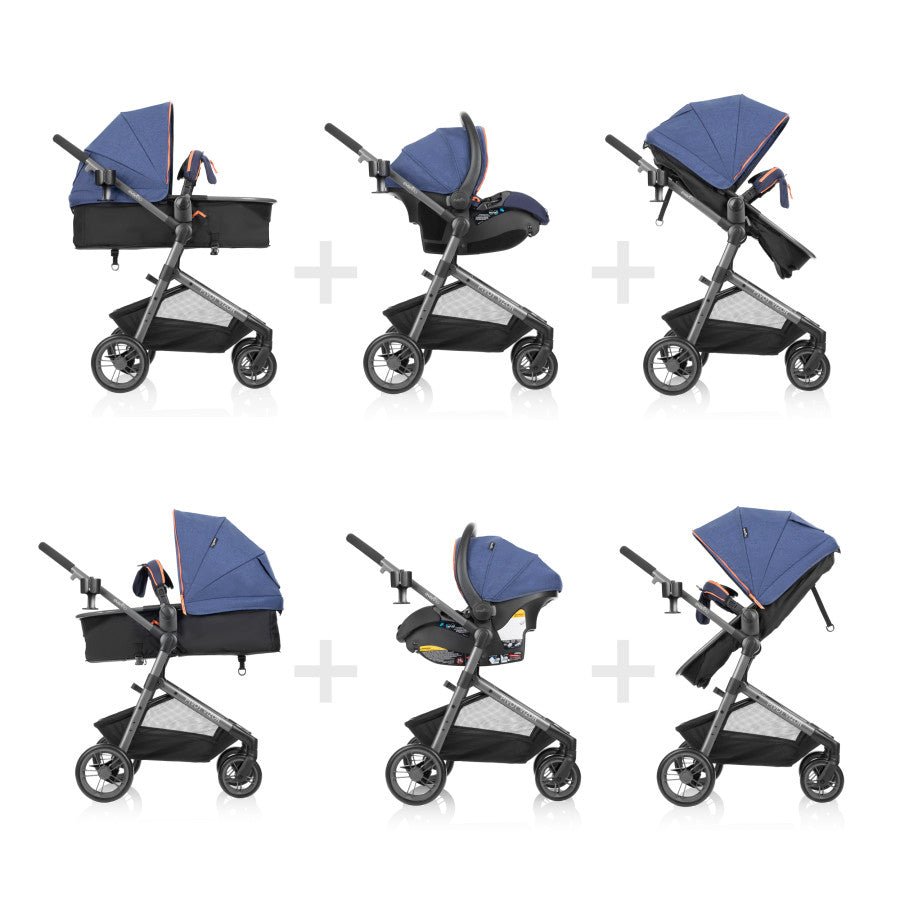 pivot travel system stroller Pivot Vizor Travel System with LiteMax Infant Car Seat – Bee Like Kids