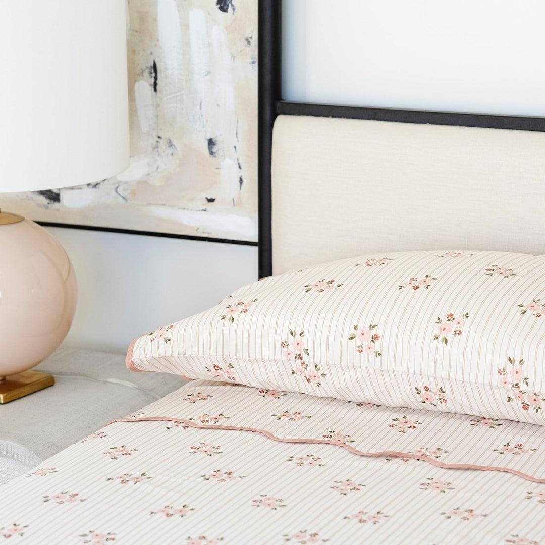 100% Cotton Sheet Set - Floral