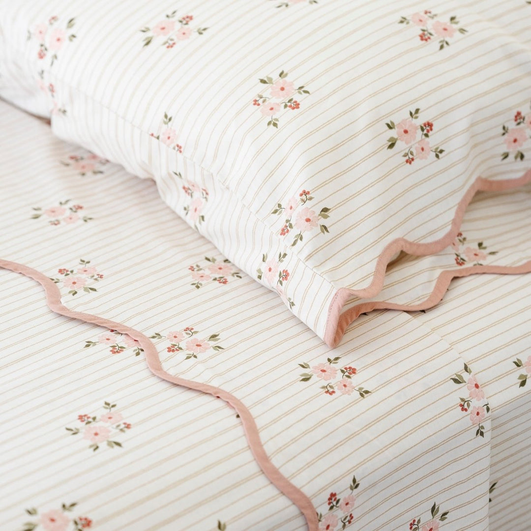 100% Cotton Sheet Set - Floral