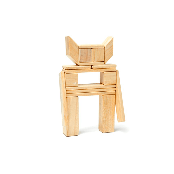 24-Piece Set Magnetic Wooden Blocks Tegu Classics