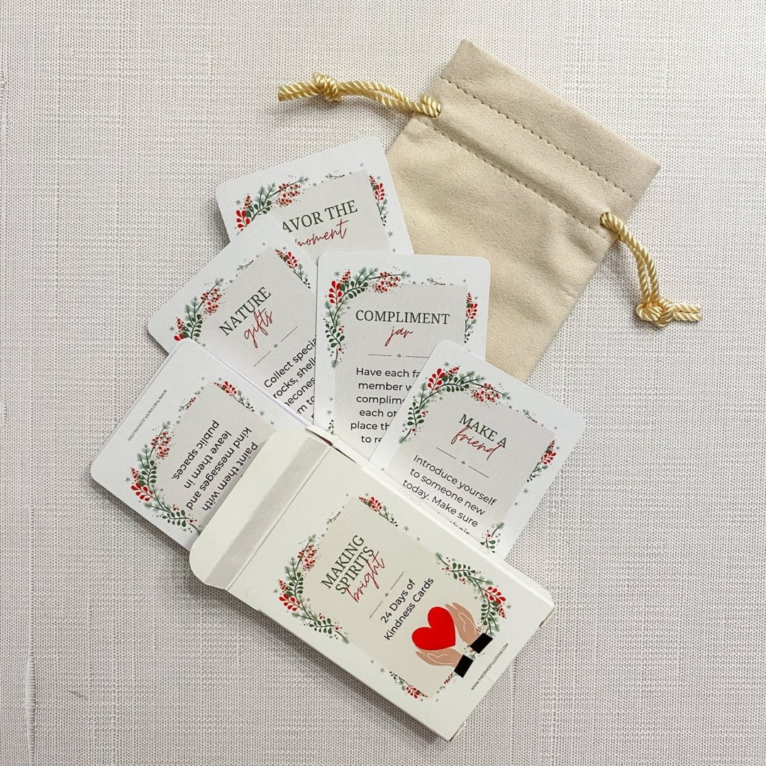 Advent Kindness Calendar White