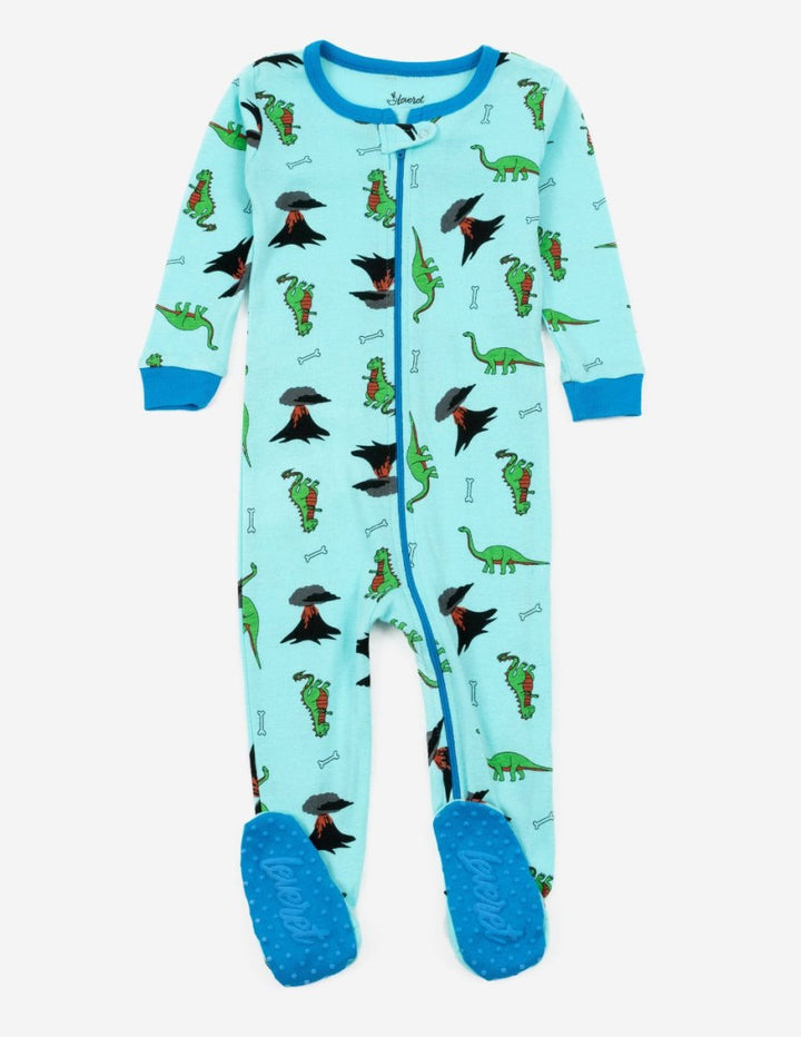 Baby Footed Dinosaur Pajamas