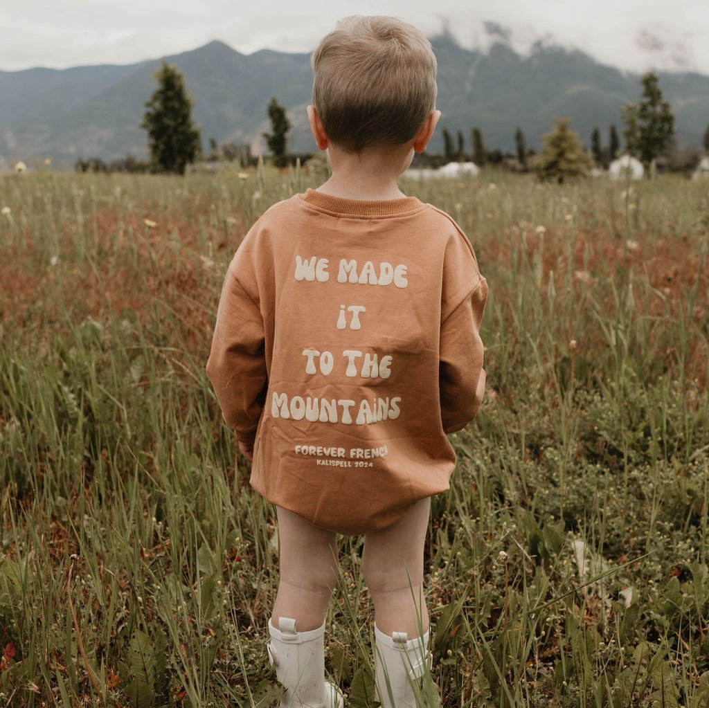 Baby Romper - Made It to The Mountains