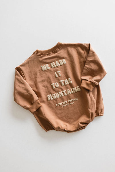 Baby Romper - Made It to The Mountains