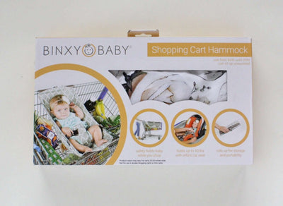 Baby Shopping Cart Hammock - Coming Up Roses Beautiful Floral Print