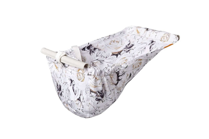 Baby Shopping Cart Hammock - Coming Up Roses Beautiful Floral Print