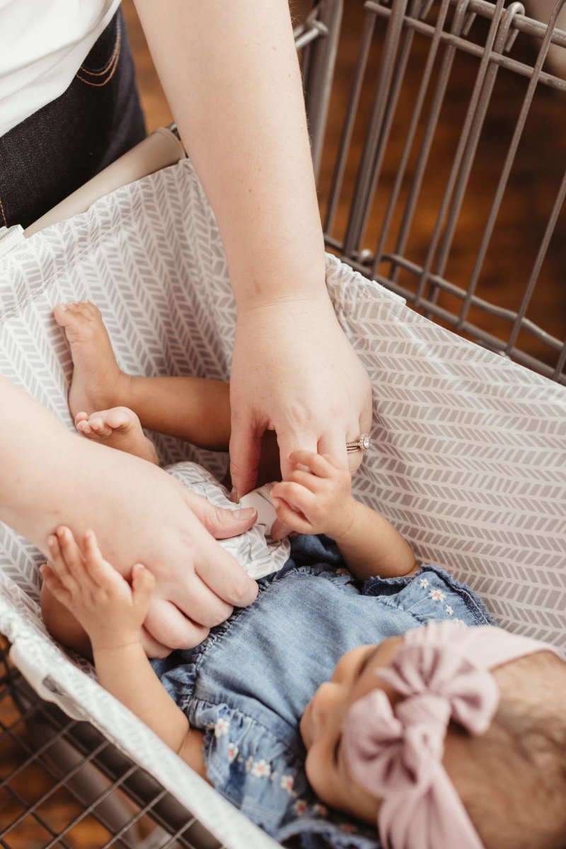 Baby Shopping Cart Hammock - Little Arrow Design