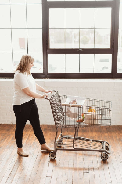 Baby Shopping Cart Hammock - Little Arrow Design