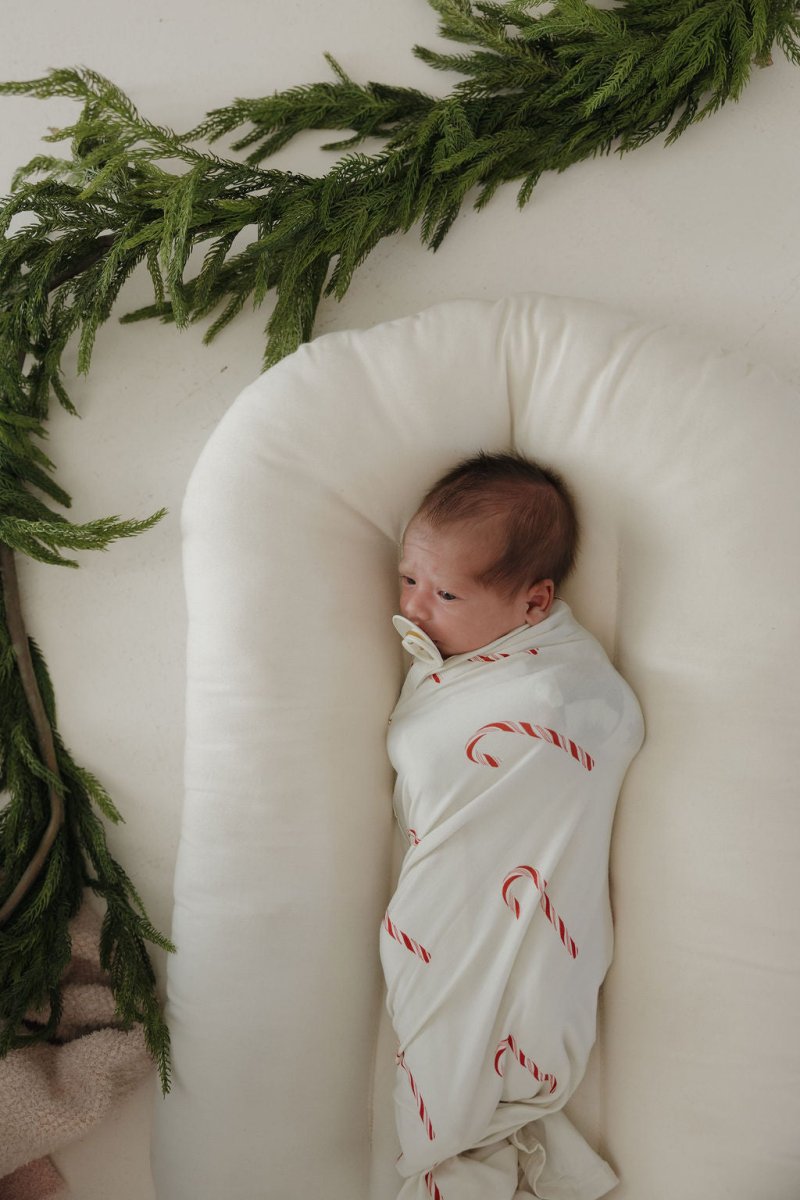 Bamboo Swaddle - Candy Cane