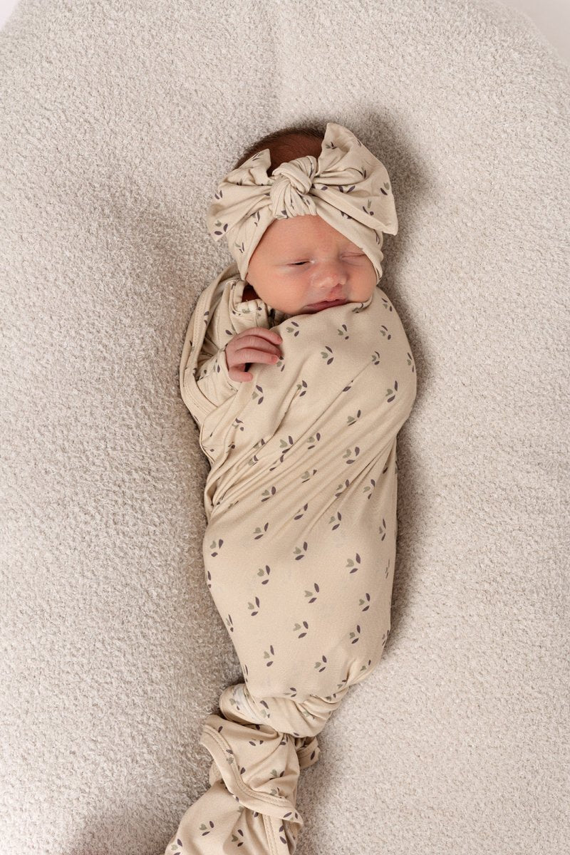 Bamboo Swaddle - Flora