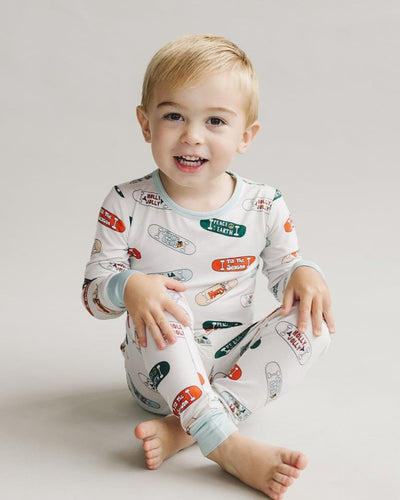 Bamboo Two Piece Set - Jolly Skateboard