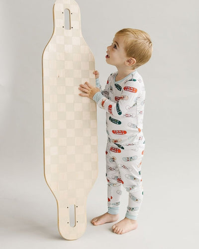 Bamboo Two Piece Set - Jolly Skateboard