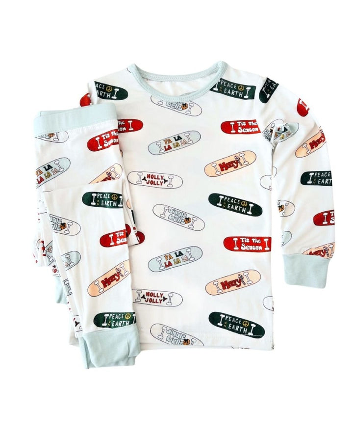 Bamboo Two Piece Set - Jolly Skateboard