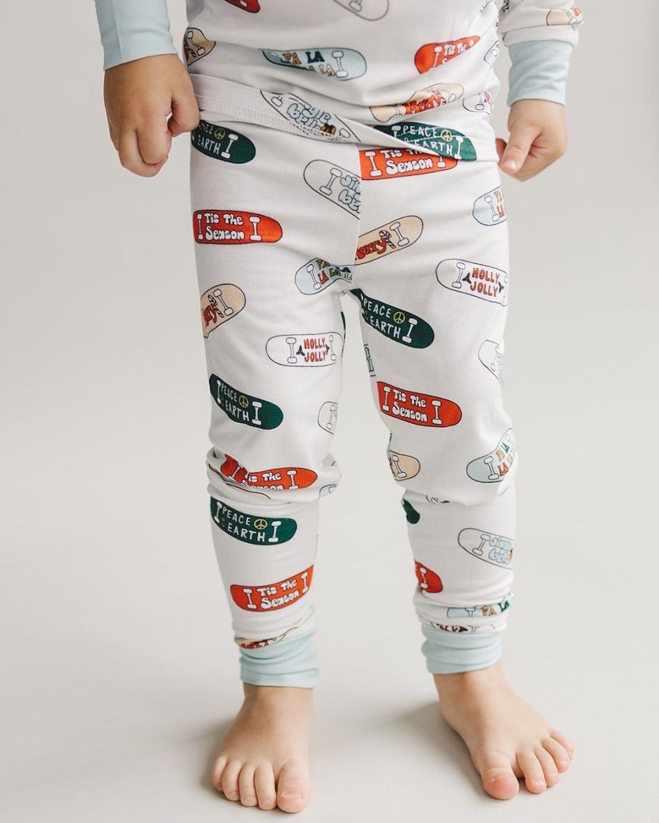 Bamboo Two Piece Set - Jolly Skateboard