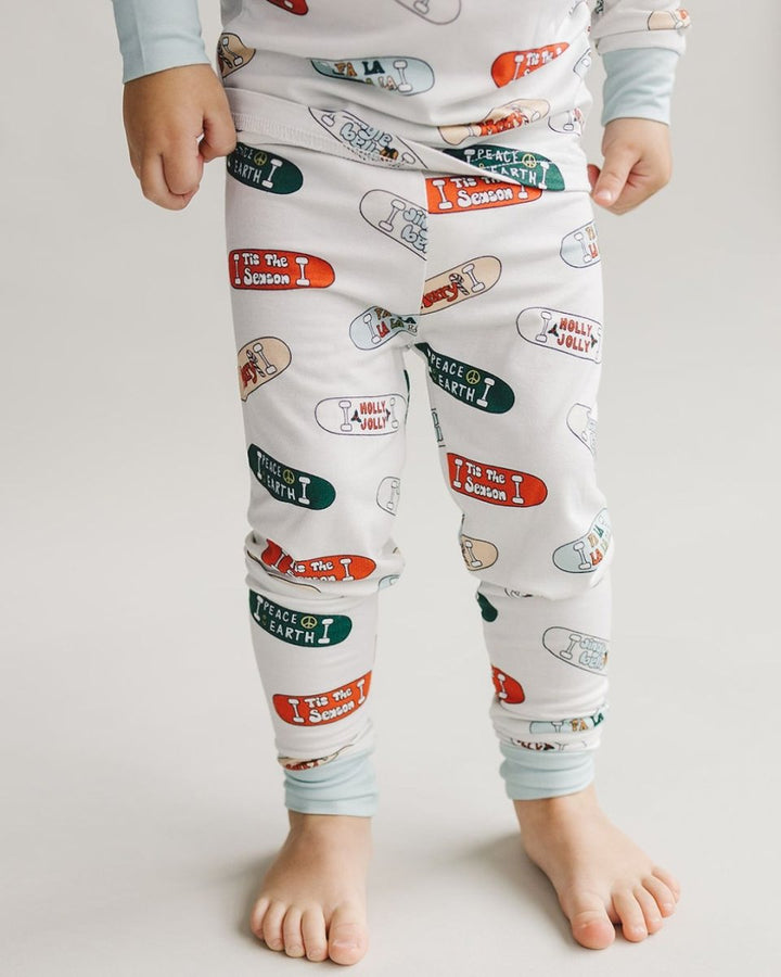 Bamboo Two Piece Set - Jolly Skateboard