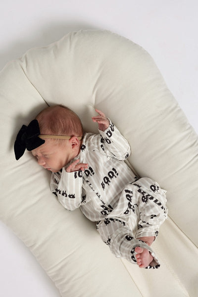 Bamboo Zip Pajamas - Boo!