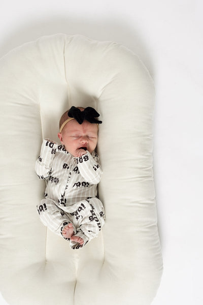 Bamboo Zip Pajamas - Boo!