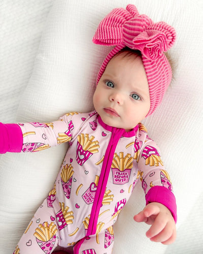 Bamboo Zip Romper - Fries Before Guys