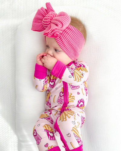 Bamboo Zip Romper - Fries Before Guys