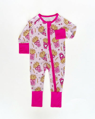 Bamboo Zip Romper - Fries Before Guys