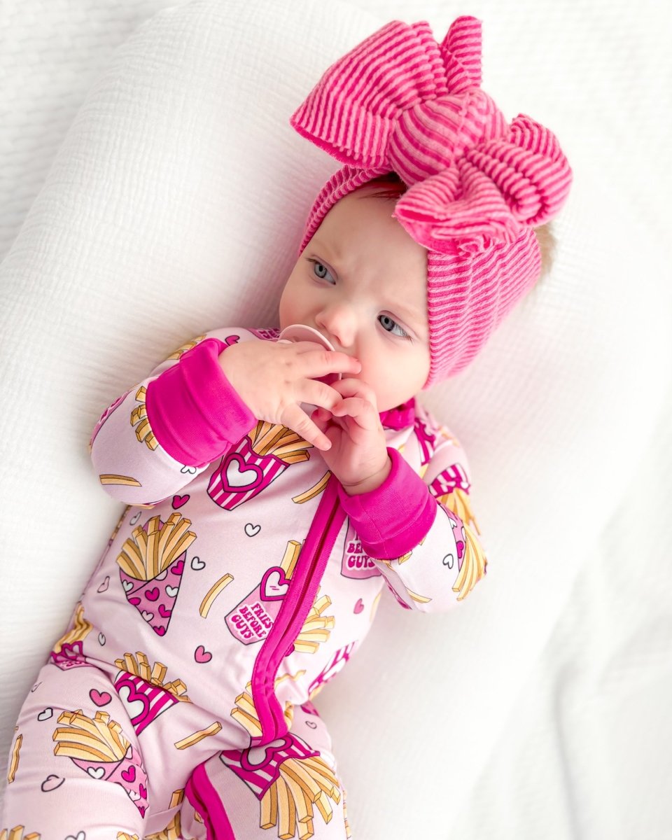Bamboo Zip Romper - Fries Before Guys