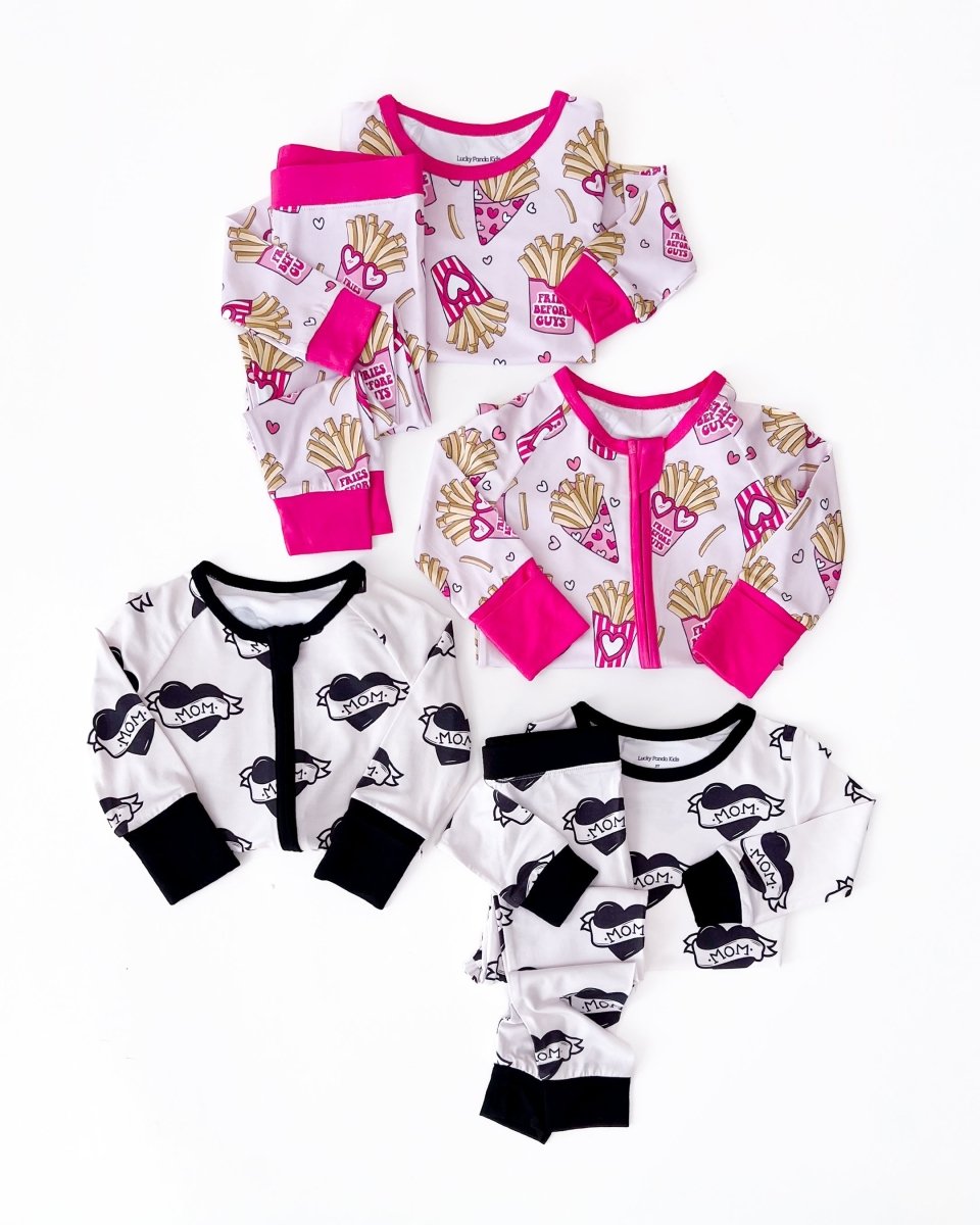 Bamboo Zip Romper - Fries Before Guys