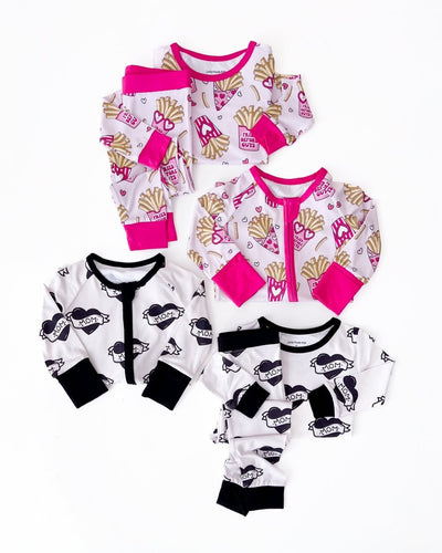 Bamboo Zip Romper - Fries Before Guys