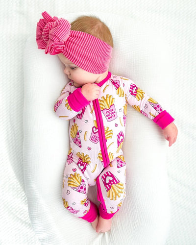 Bamboo Zip Romper - Fries Before Guys