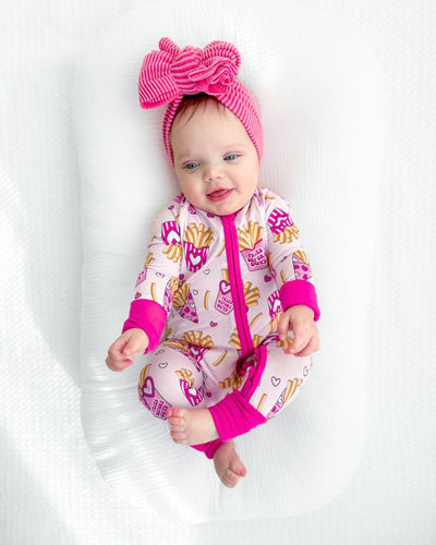 Bamboo Zip Romper - Fries Before Guys