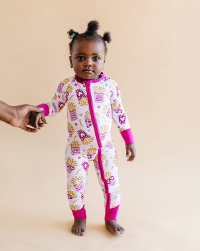 Bamboo Zip Romper - Fries Before Guys