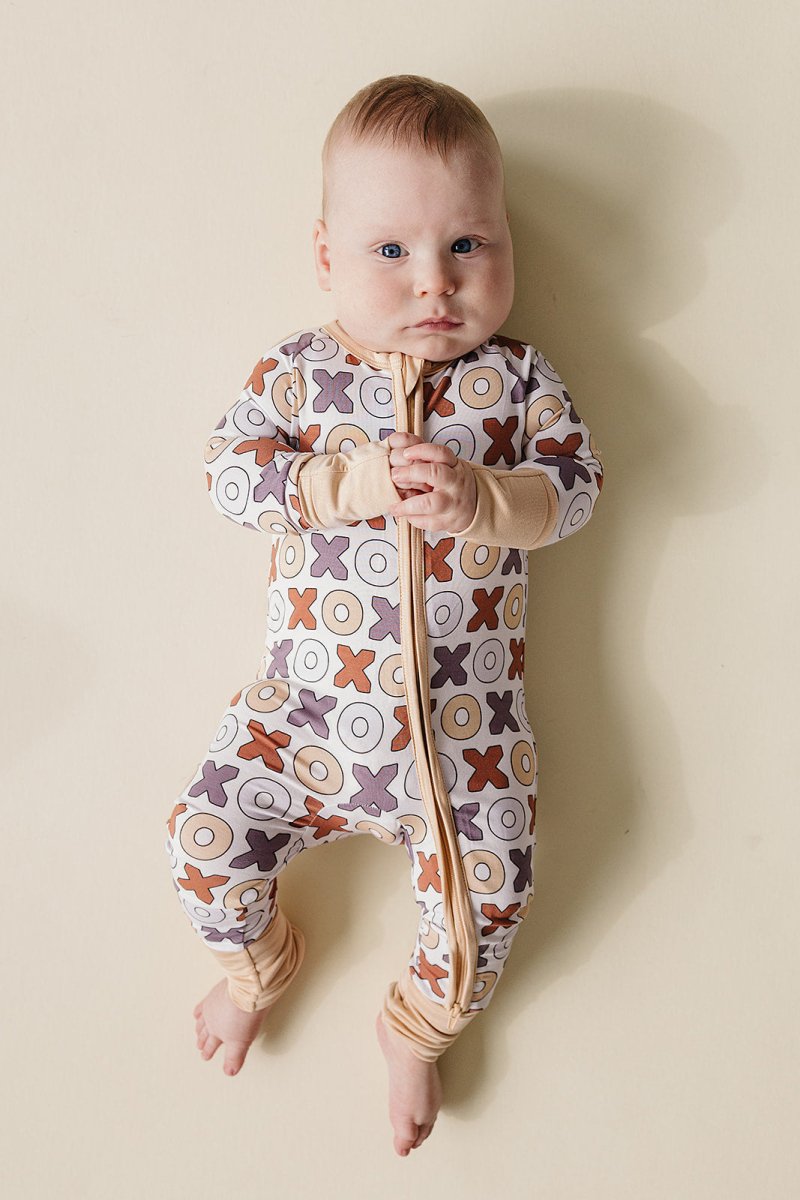 Bamboo Zip Romper | Xoxo