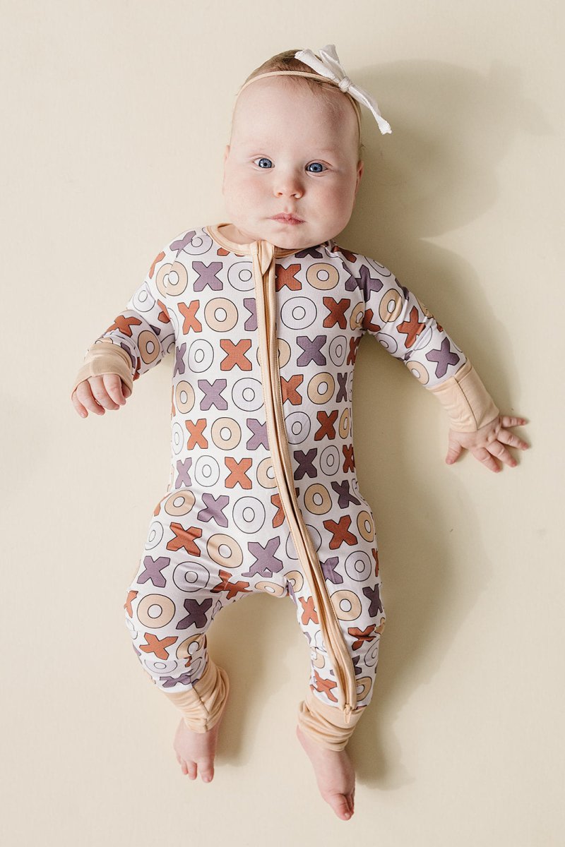 Bamboo Zip Romper | Xoxo