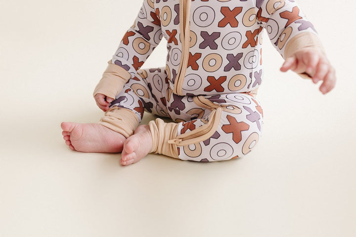 Bamboo Zip Romper | Xoxo
