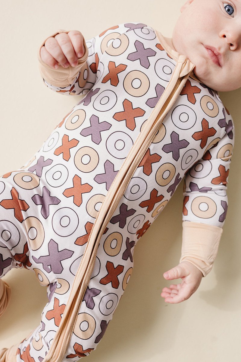 Bamboo Zip Romper | Xoxo
