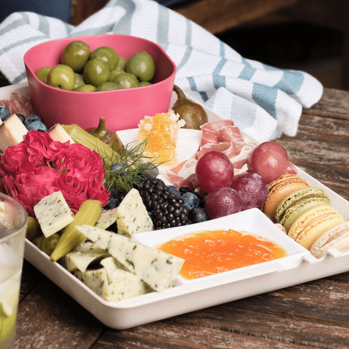 Bamboozle X Elizabeth Karmel Prep 'n Serve Tray Set