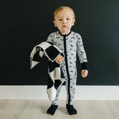Bats Bamboo Zipper
