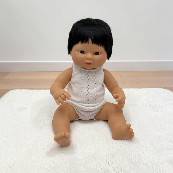 Bebenita 13" Baby Boy Doll - Leon | Unscented &amp; Fully Clothed