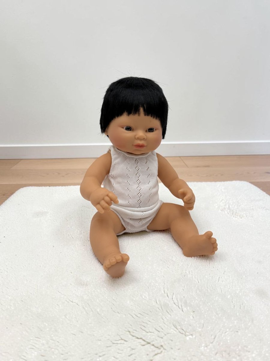 Bebenita 13" Baby Boy Doll - Leon | Unscented &amp; Fully Clothed