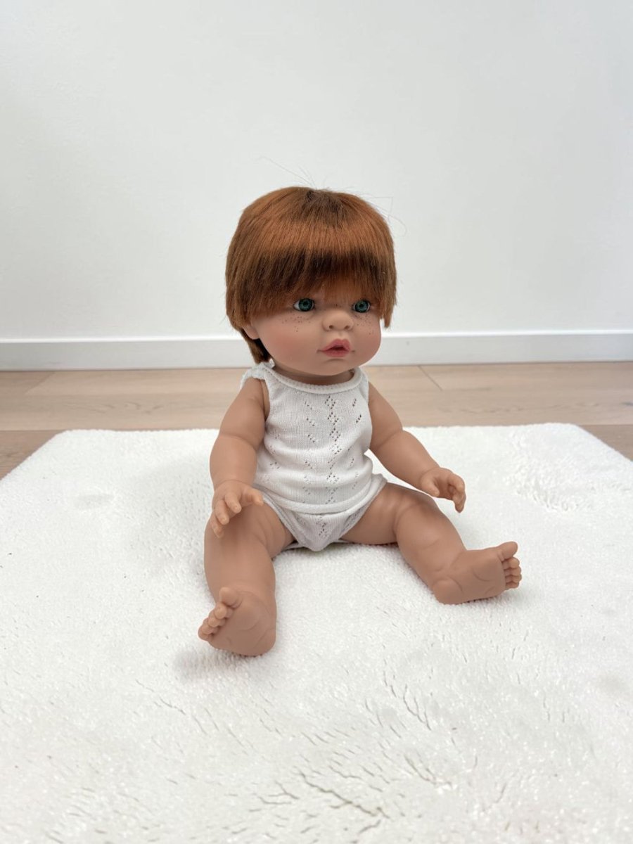 Bebenita 14" Baby Boy Doll - Nash | Unscented &amp; Fully Clothed