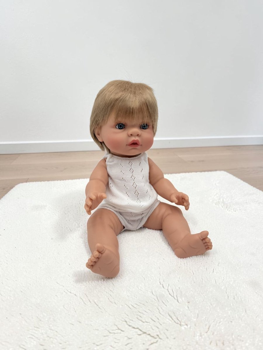 Bebenita 14" Baby Boy Doll - Rhodes | Unscented &amp; Fully Clothed
