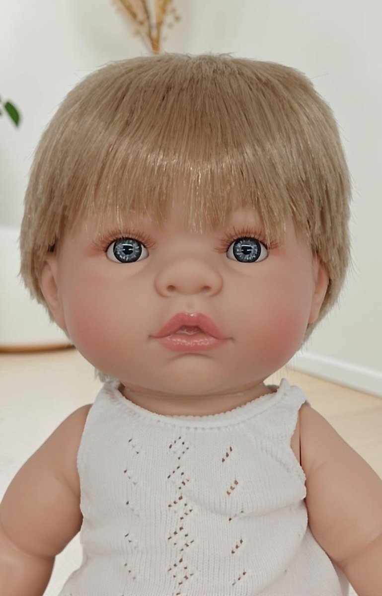 Bebenita 14" Baby Boy Doll - Rhodes | Unscented &amp; Fully Clothed