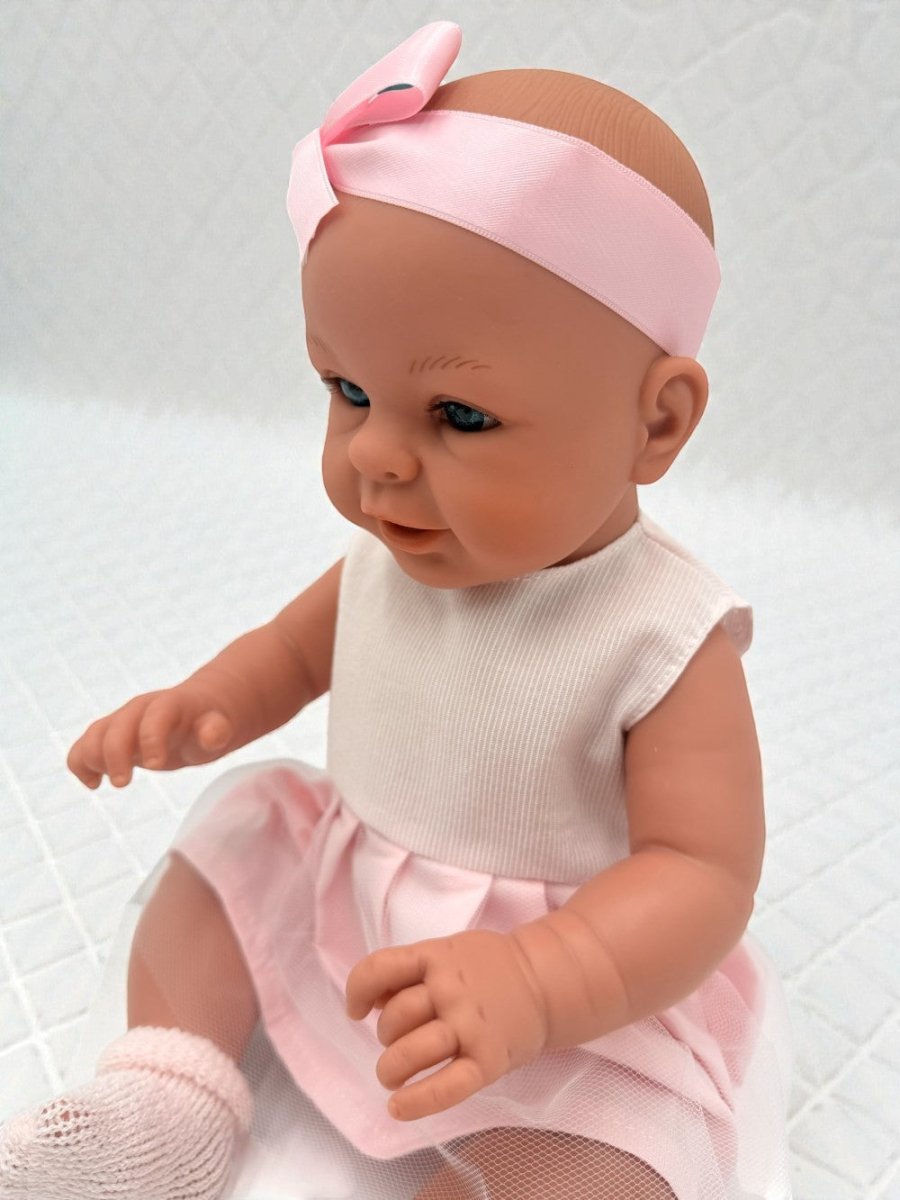 Bebenita 18" Baby Girl Doll | Unscented &amp; Fully Clothed