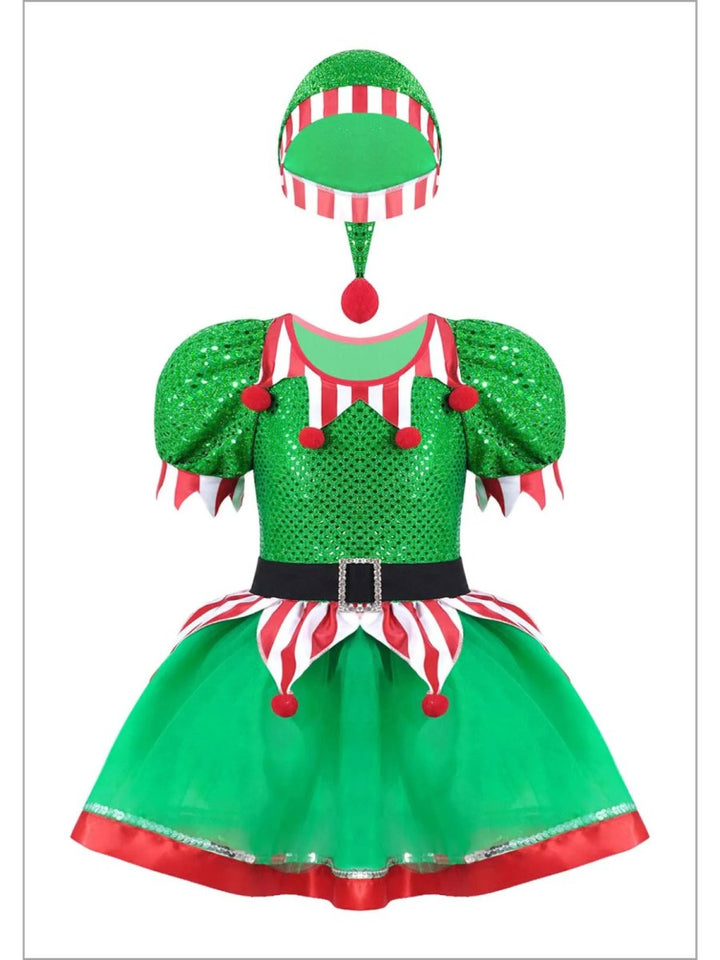 Holiday Sparkle Tutu Dress