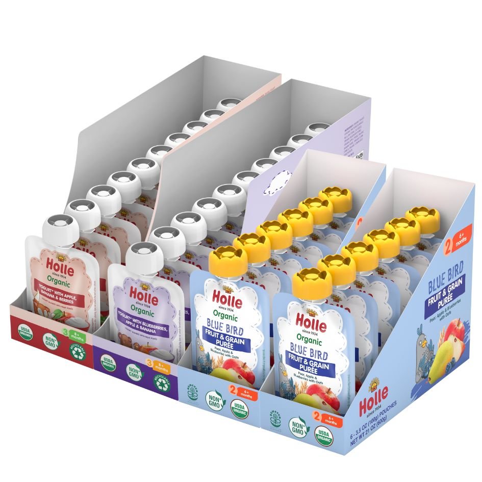 Berries Bundle: Apples, Banana &amp; Berries Yogurt, Blueberries, Apple, Banana Yogurt, and Blue Bird