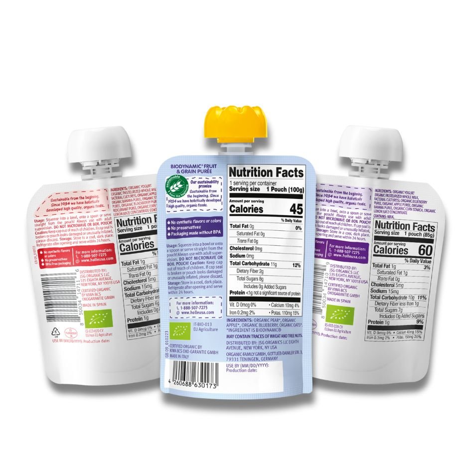 Berries Bundle: Apples, Banana & Berries Yogurt, Blueberries, Apple, Banana Yogurt, and Blue Bird