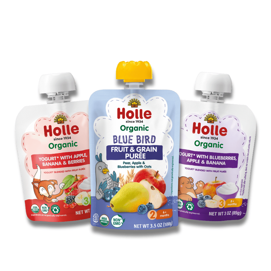 Berries Bundle: Apples, Banana &amp; Berries Yogurt, Blueberries, Apple, Banana Yogurt, and Blue Bird